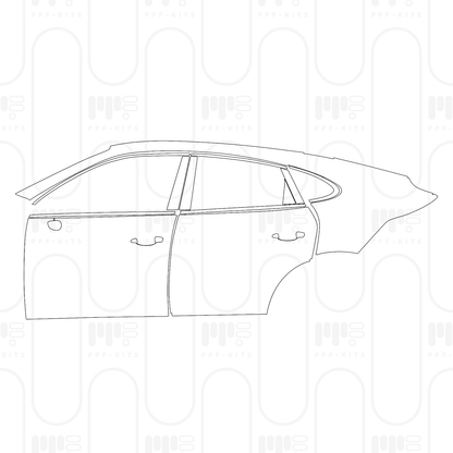 Voorgesneden PPF Porsche Cayenne Coupe Cayenne S Coupe 2025