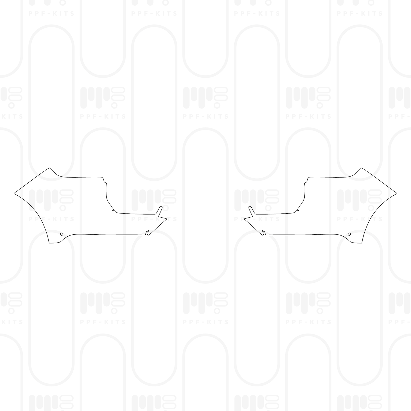 Voorgesneden PPF Porsche Cayenne Coupe Cayenne S Coupe 2025