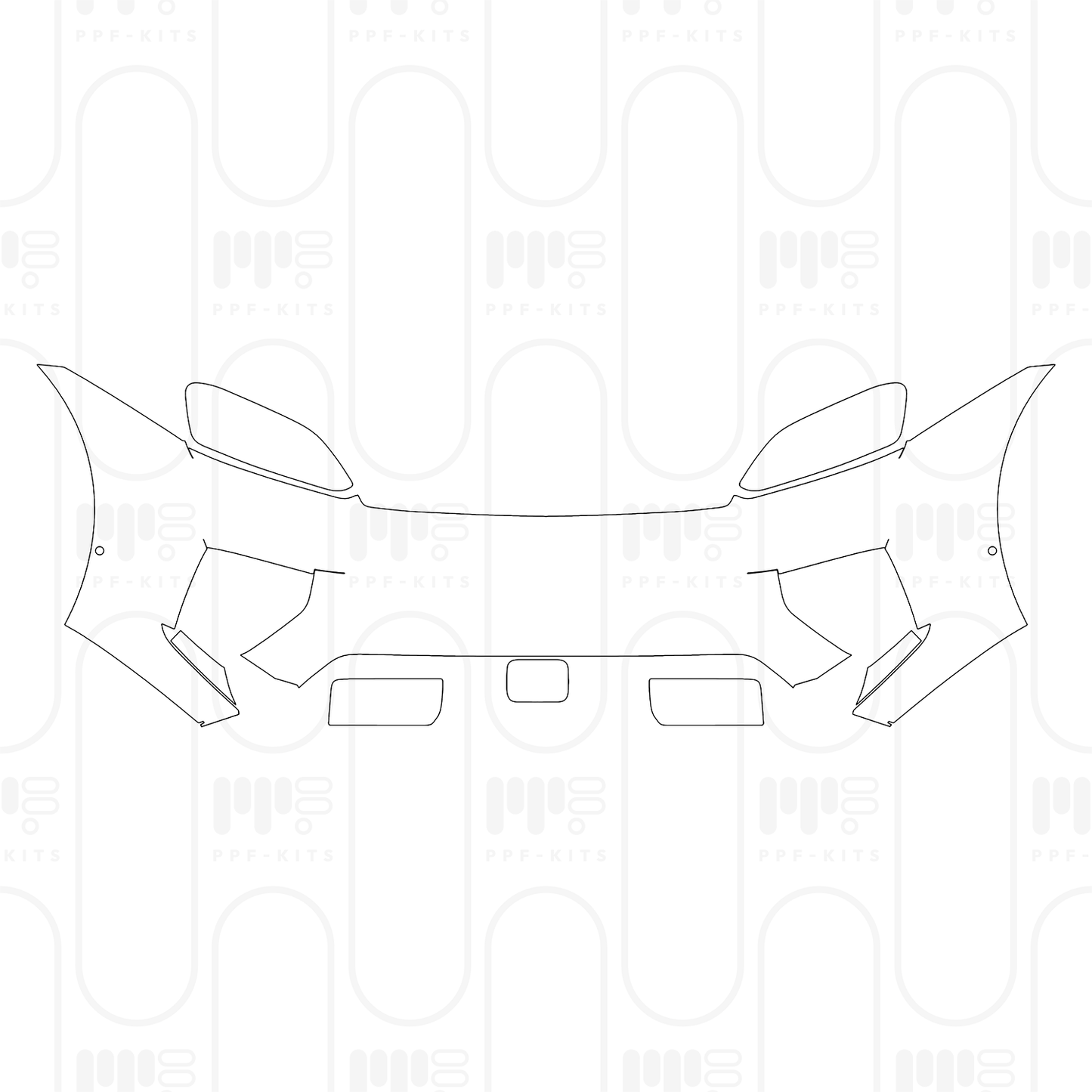 Voorgesneden PPF Porsche Macan Electric 4S 2024