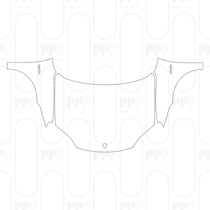 Voorgesneden PPF Porsche Macan Electric 4S 2024