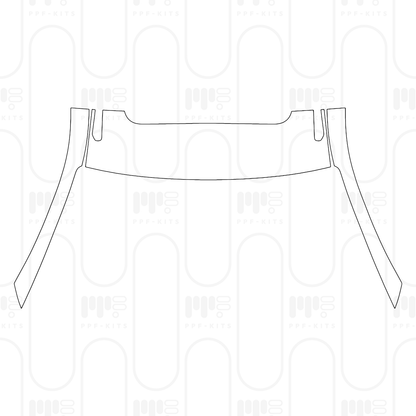 Voorgesneden PPF Porsche Macan Electric Turbo 2024