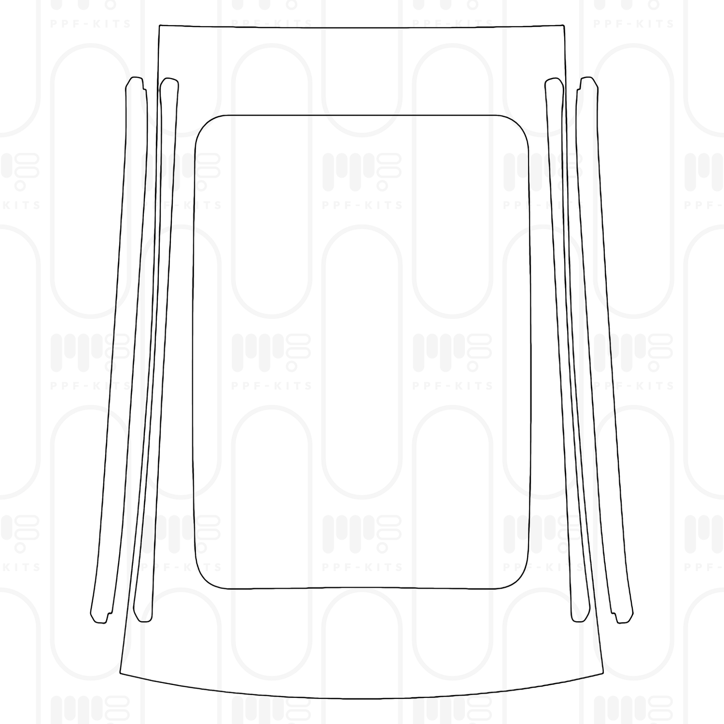 Voorgesneden PPF Porsche Macan Electric Turbo 2024