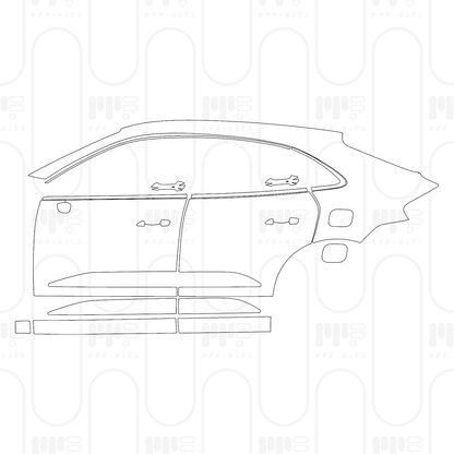 Voorgesneden PPF Porsche Macan Electric 4S 2024