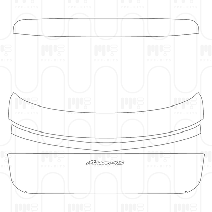 Voorgesneden PPF Porsche Macan Electric 4S 2024