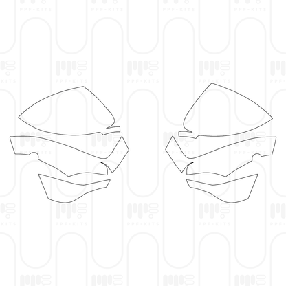 Voorgesneden PPF Porsche Macan Electric Turbo 2024