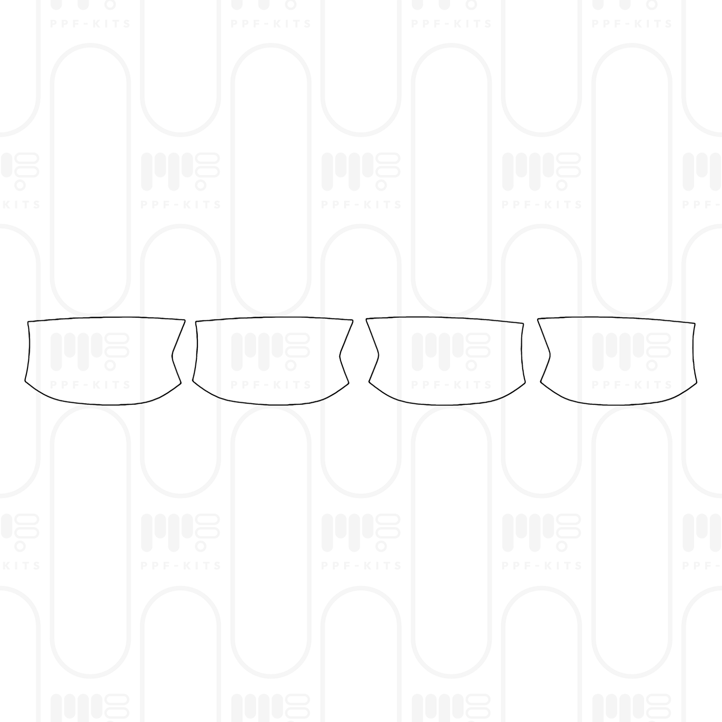 Voorgesneden PPF Porsche Macan Electric Turbo 2024