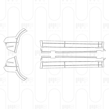 Voorgesneden PPF Porsche Macan Electric Turbo 2024