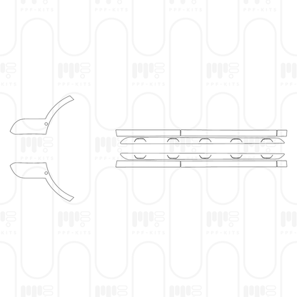 Voorgesneden PPF Porsche Macan Electric Turbo 2024