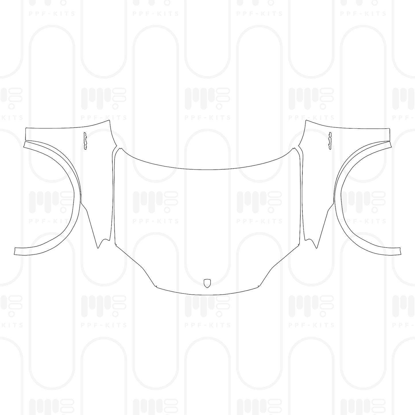 Voorgesneden PPF Porsche Macan Electric Turbo 2024