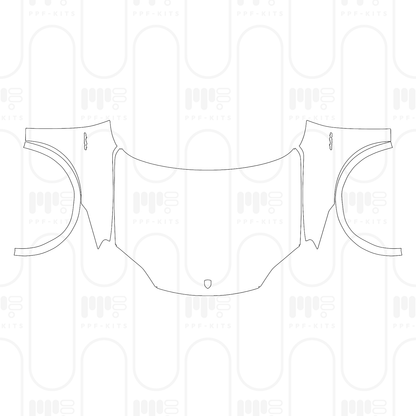 Voorgesneden PPF Porsche Macan Electric Turbo 2024