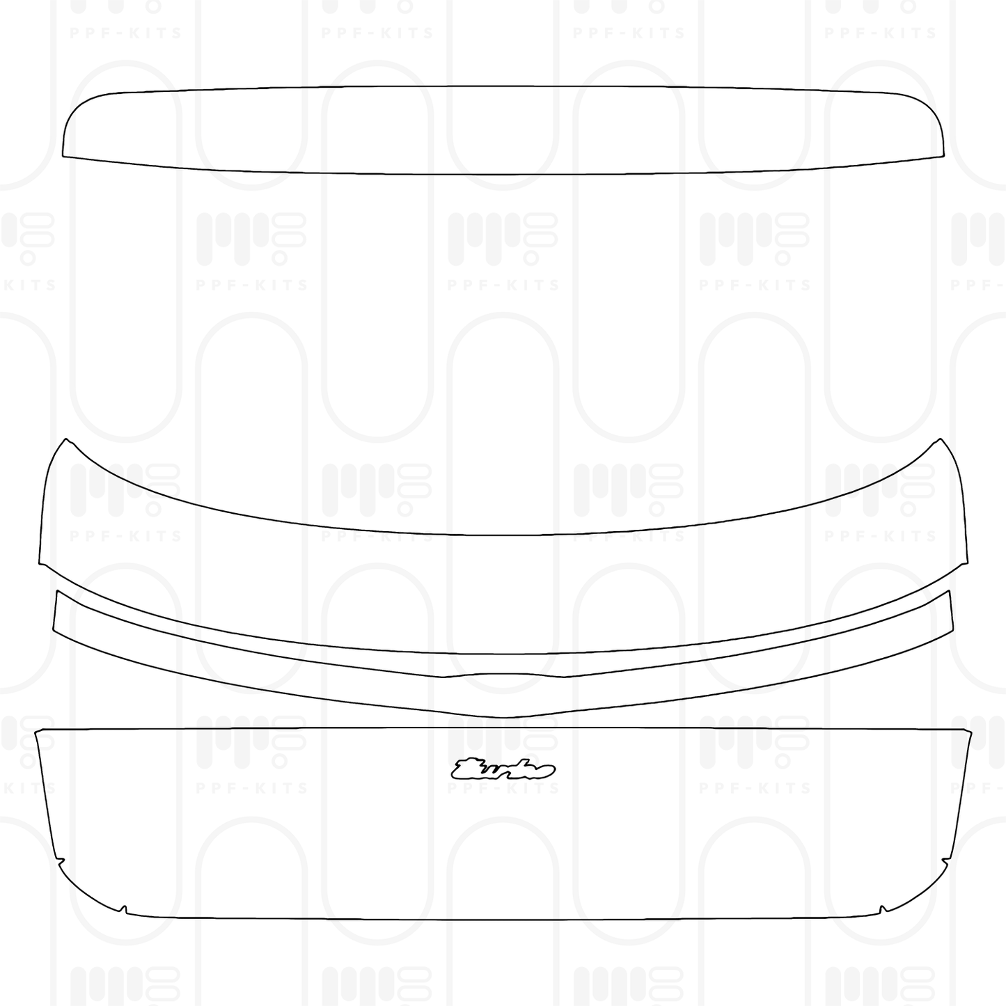 Voorgesneden PPF Porsche Macan Electric Turbo 2024