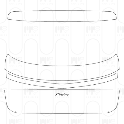 Voorgesneden PPF Porsche Macan Electric Turbo 2024