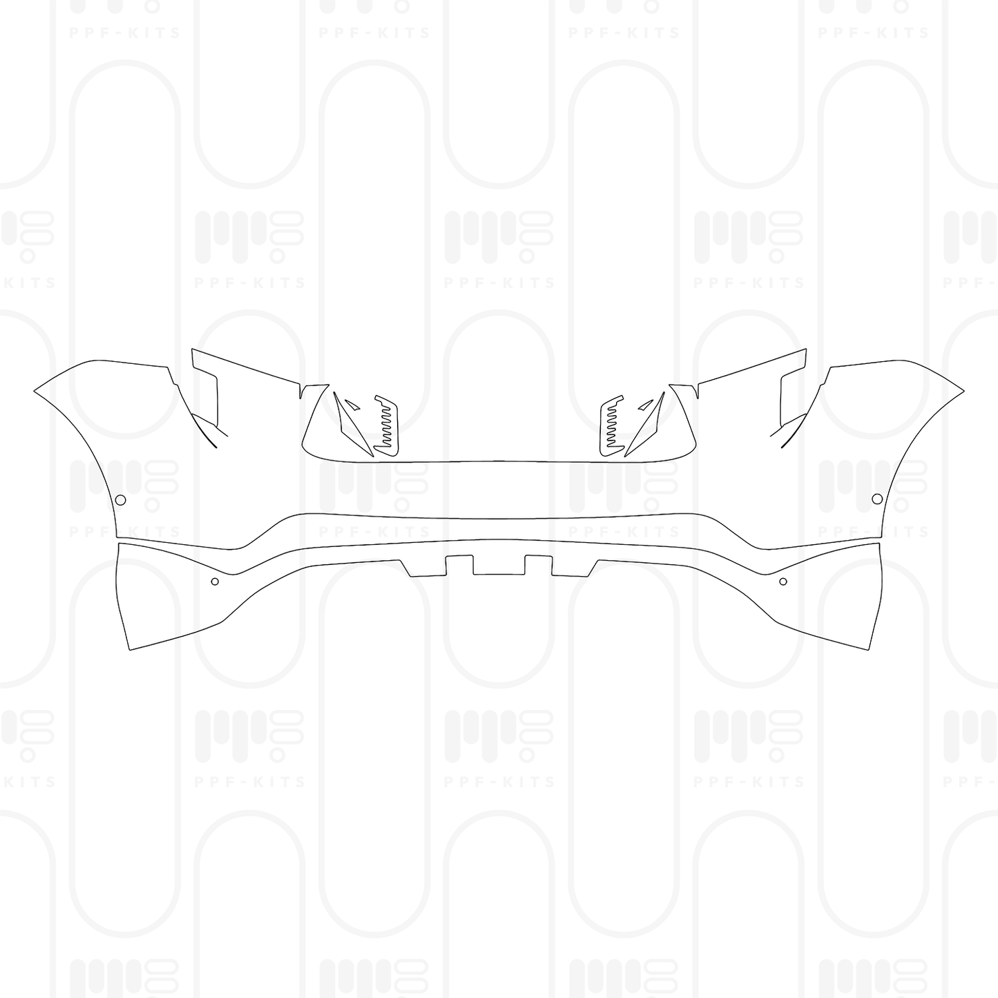 Voorgesneden PPF Porsche Macan Electric Turbo 2024