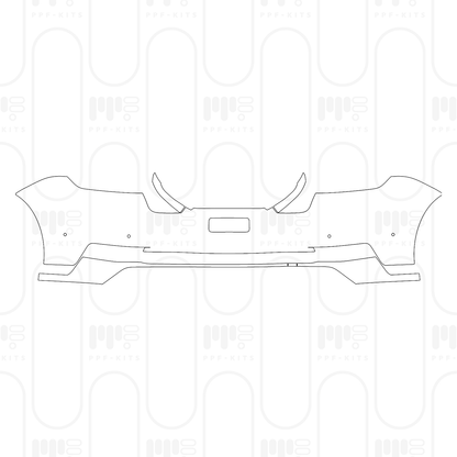 Voorgesneden PPF Porsche Panamera Sedan Panamera 4 2025