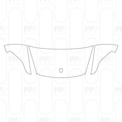 Voorgesneden PPF Porsche Taycan Sport Turismo Taycan Turbo S Sport Turismo 2025