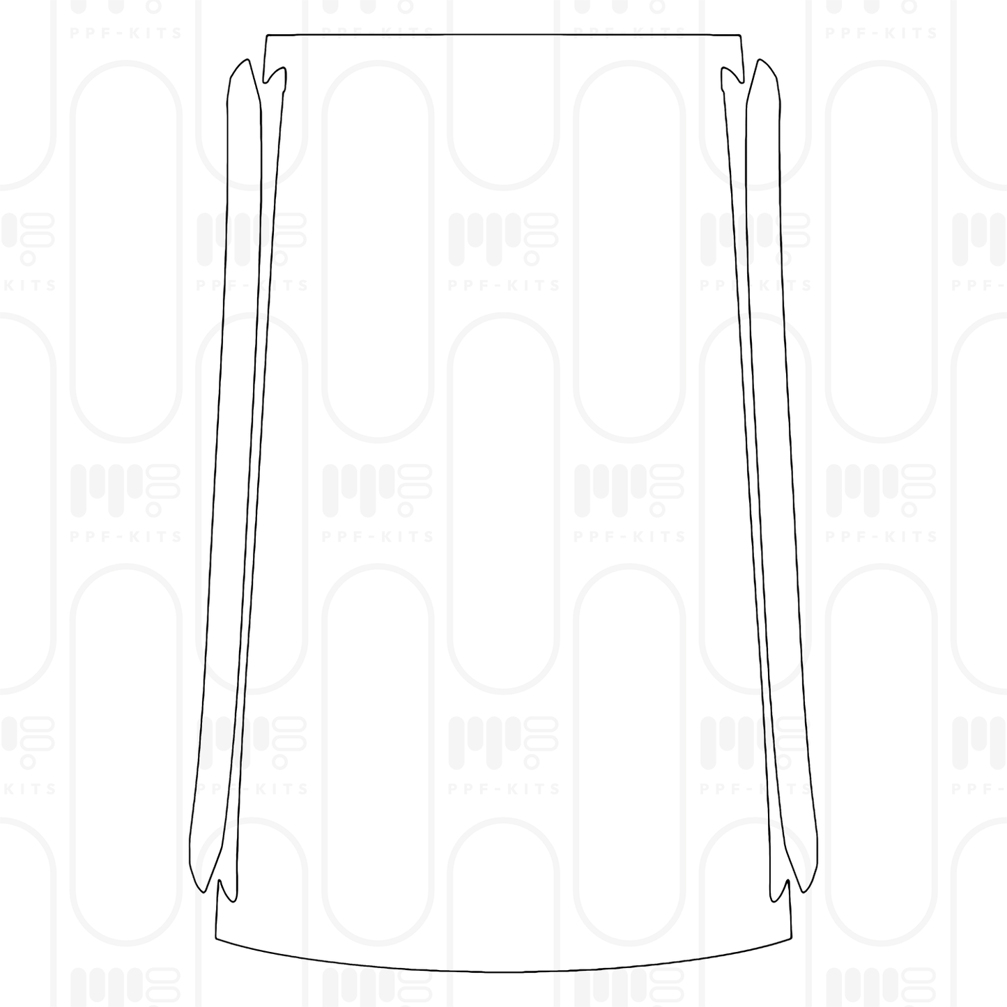 Voorgesneden PPF Porsche Taycan Sport Turismo Taycan Turbo S Sport Turismo 2025
