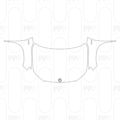 Voorgesneden PPF Skoda Kodiaq Sport Line (EU) 2024