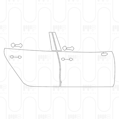 Voorgesneden PPF Skoda Superb (EU) Estate SportLine 2024