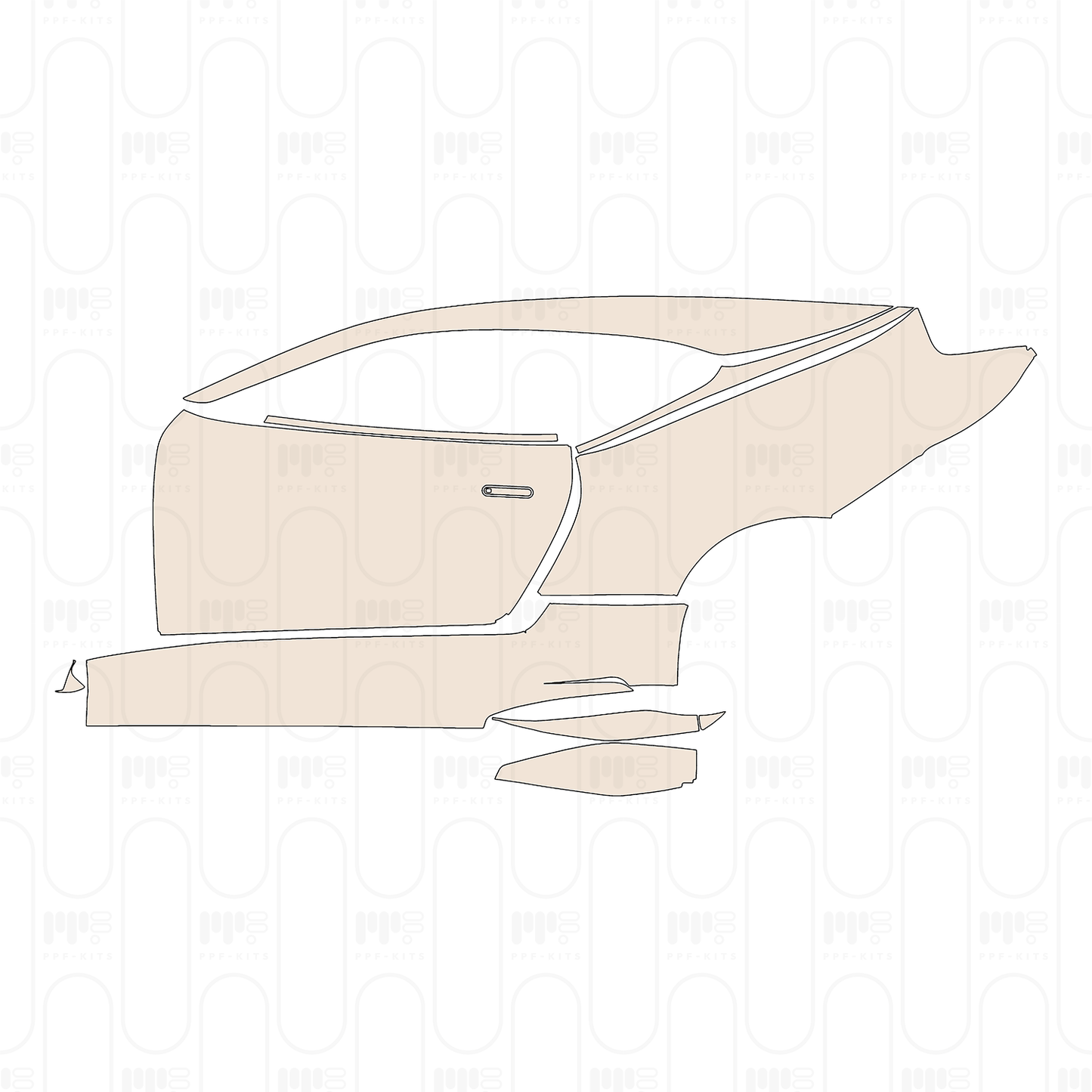 Voorgesneden PPF Aston Martin DBS 770 Ultimate Coupe 2024