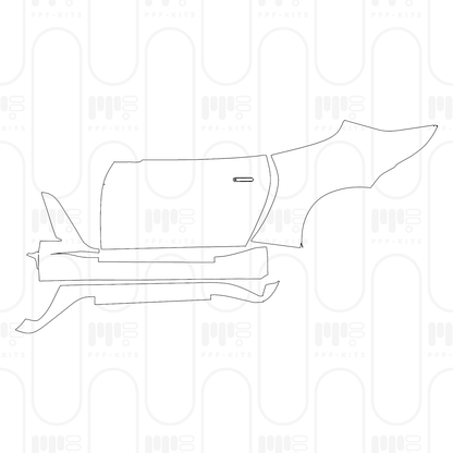 Voorgesneden PPF Aston Martin Vantage V12 Roadster 2024