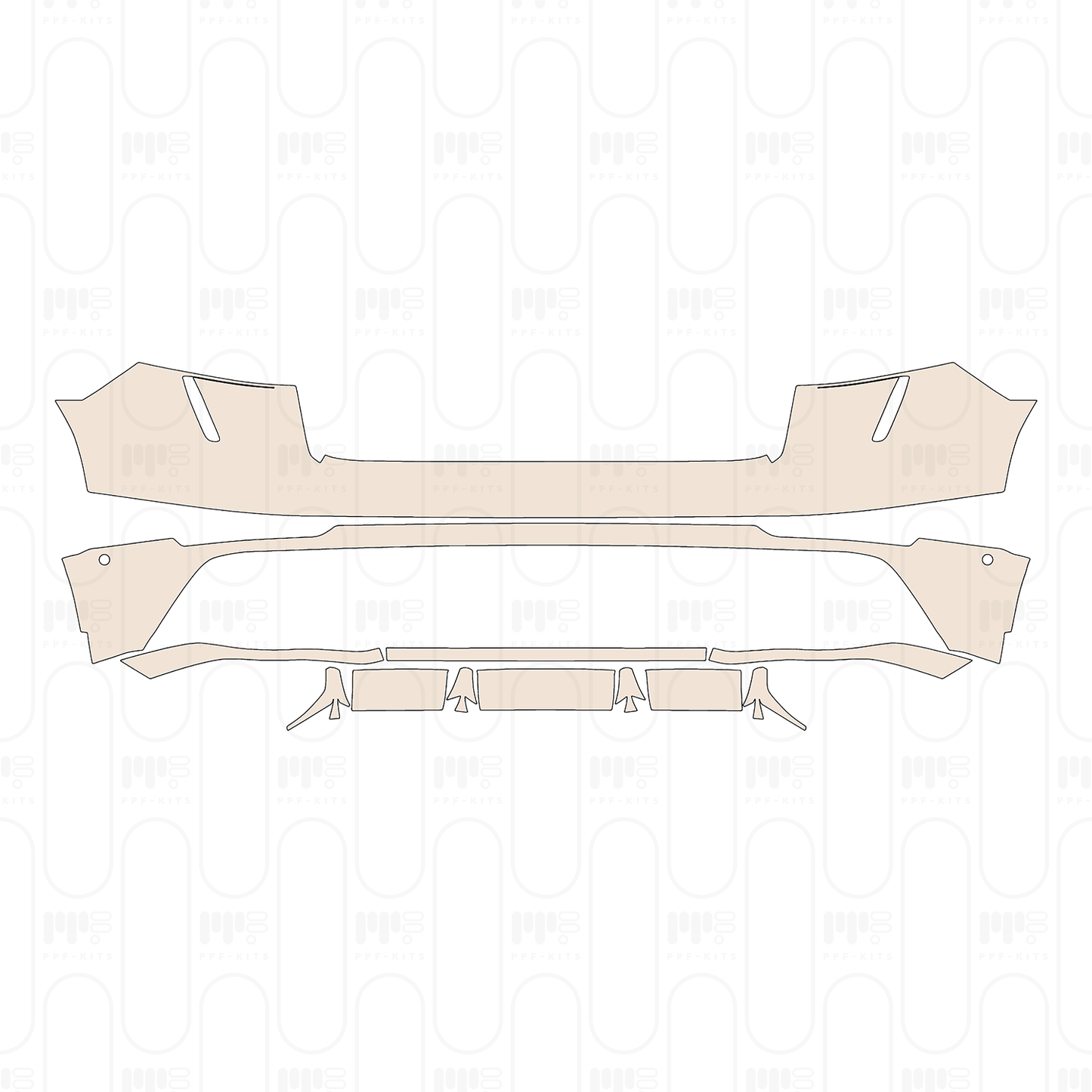 Voorgesneden PPF Audi Q8 RS Q8 2024