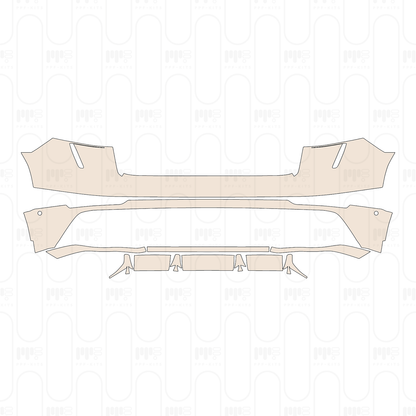 Voorgesneden PPF Audi Q8 RS Q8 2024