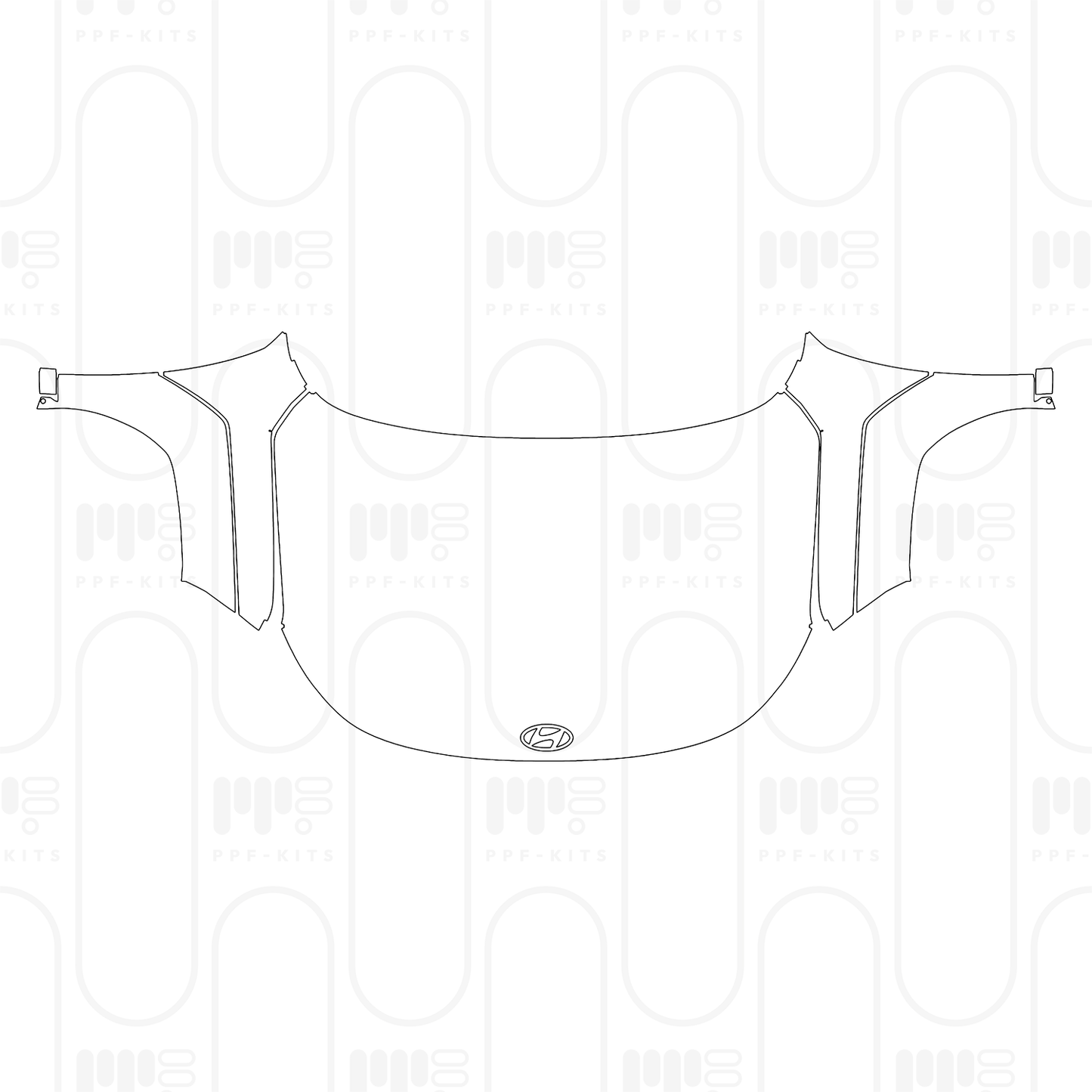 Voorgesneden PPF Hyundai Kona Electric SE 2024