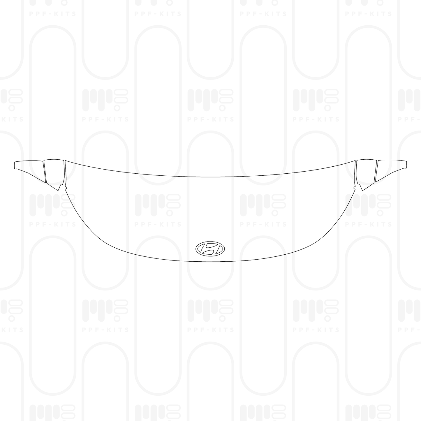 Voorgesneden PPF Hyundai Kona Electric SE 2024