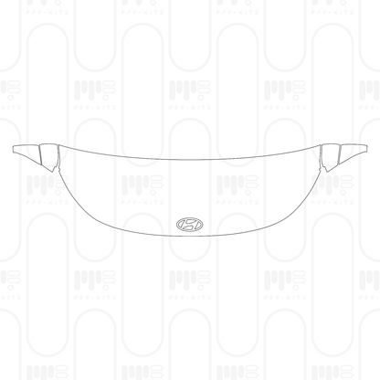 Voorgesneden PPF Hyundai Kona Electric SE 2024