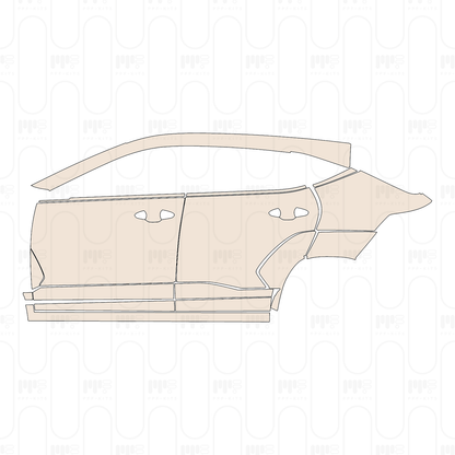 Voorgesneden PPF Hyundai Kona Electric Limited 2024