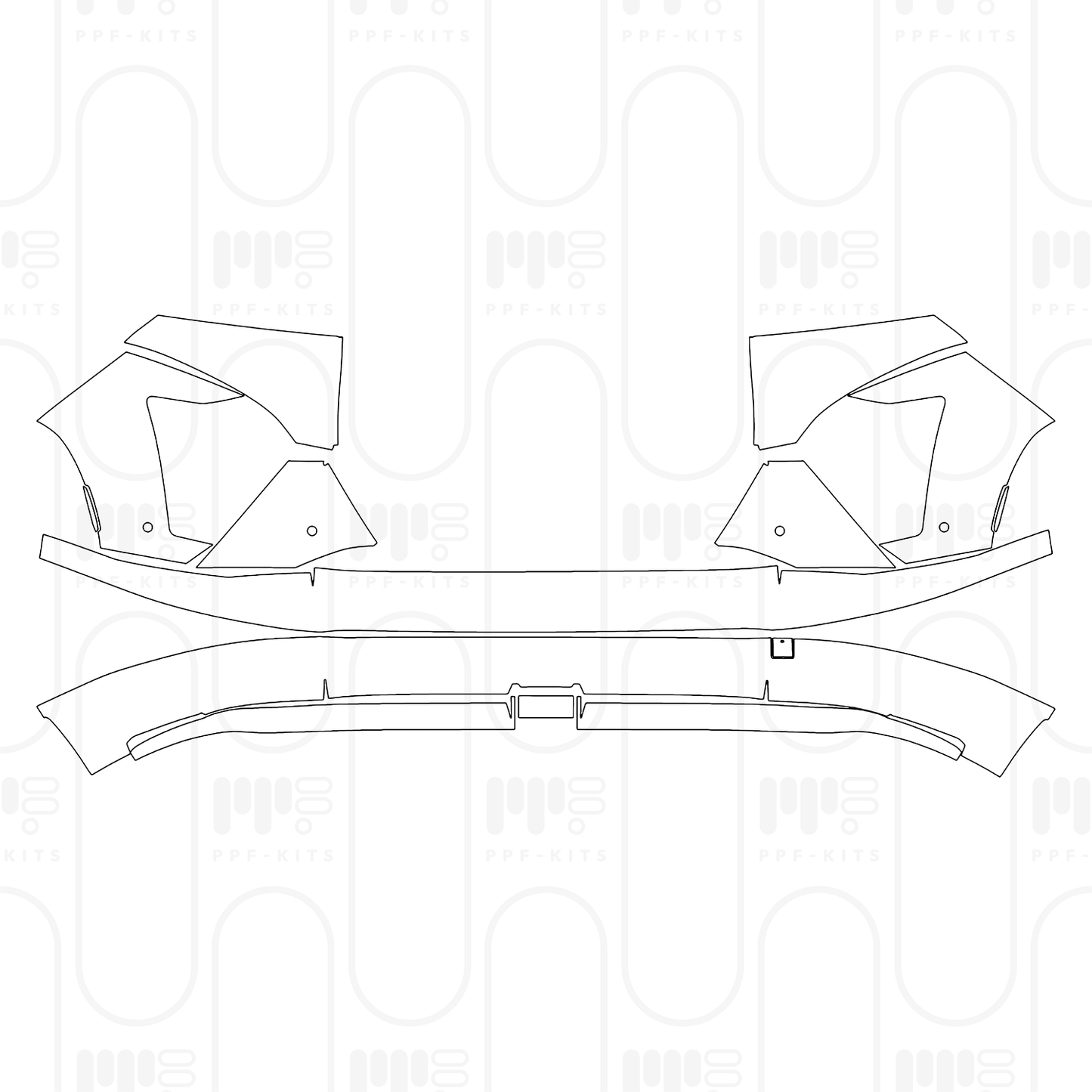 Voorgesneden PPF Hyundai Kona Electric SE 2024