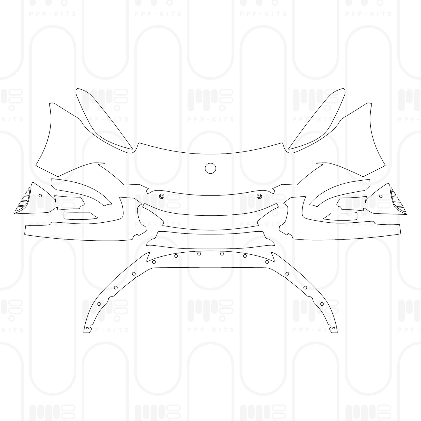 Voorgesneden PPF Lotus Emira 2024