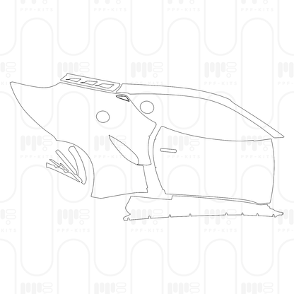 Voorgesneden PPF Lotus Emira 2024