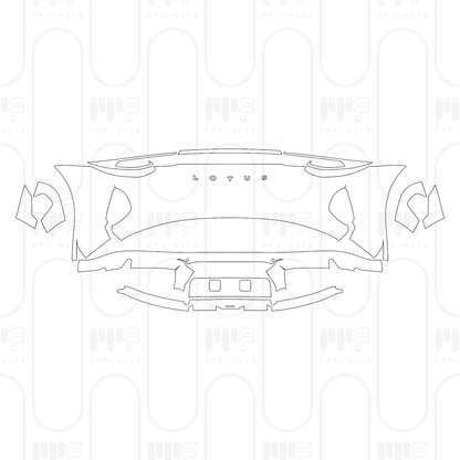 Voorgesneden PPF Lotus Emira 2024
