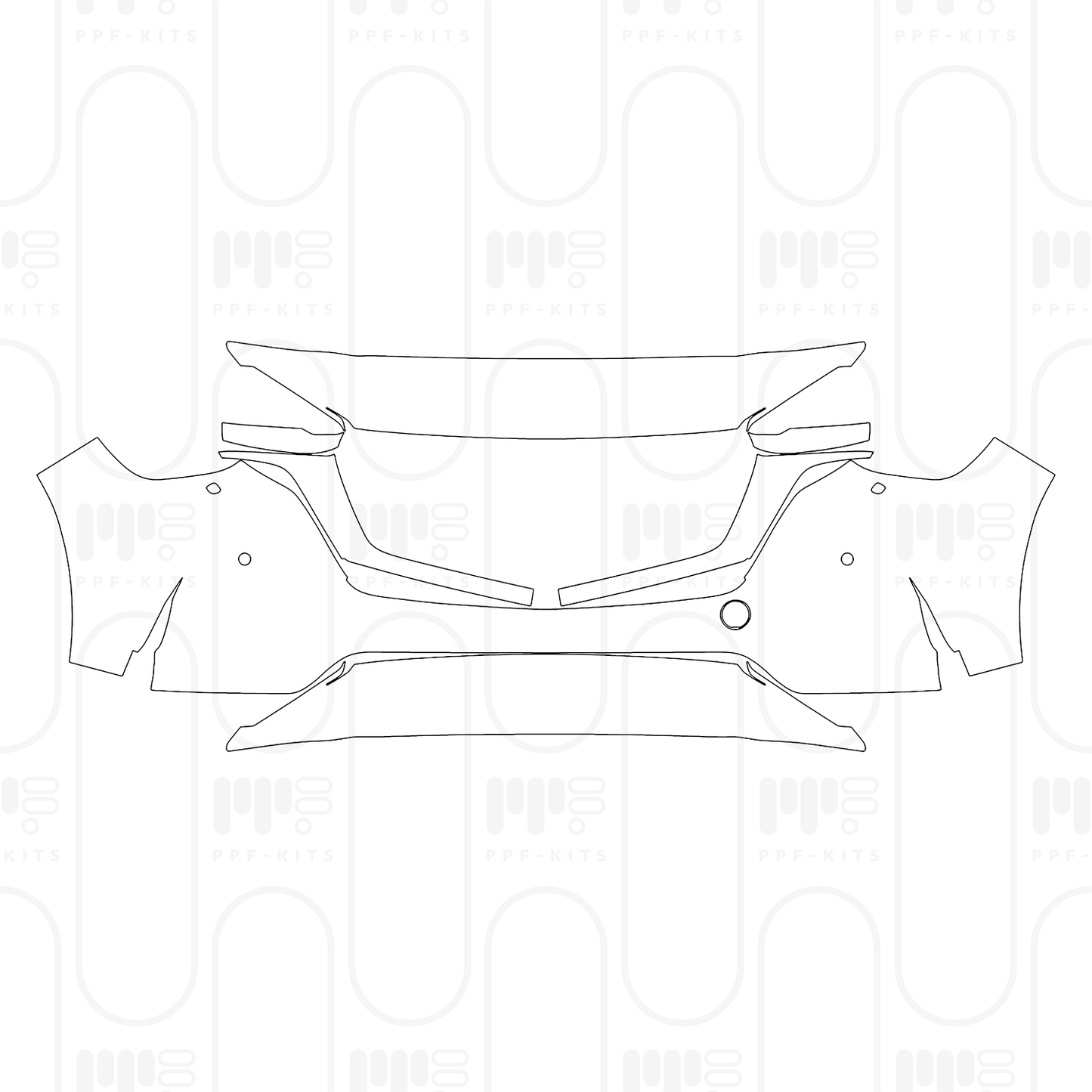 Voorgesneden PPF Mazda CX-80 (EU) Exclusive-Line 2024