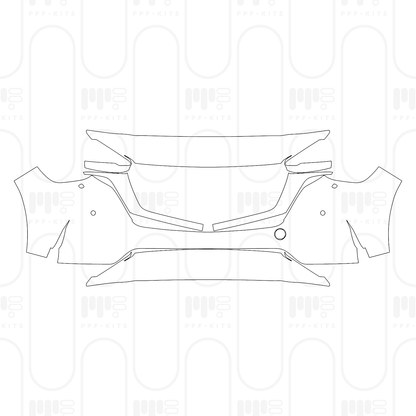 Voorgesneden PPF Mazda CX-80 (EU) Exclusive-Line 2024