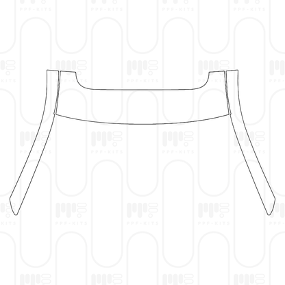 Voorgesneden PPF Mazda CX-80 (EU) Homura Plus 2024