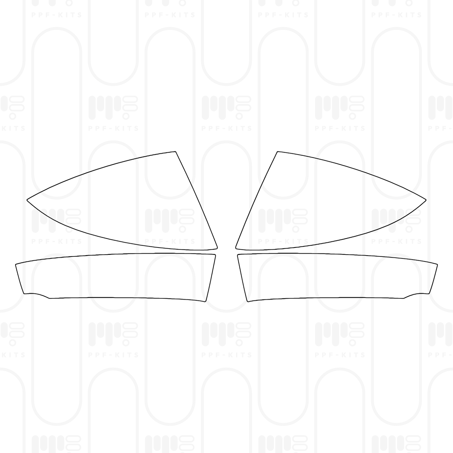 Voorgesneden PPF Mazda CX-80 (EU) Homura Plus 2024