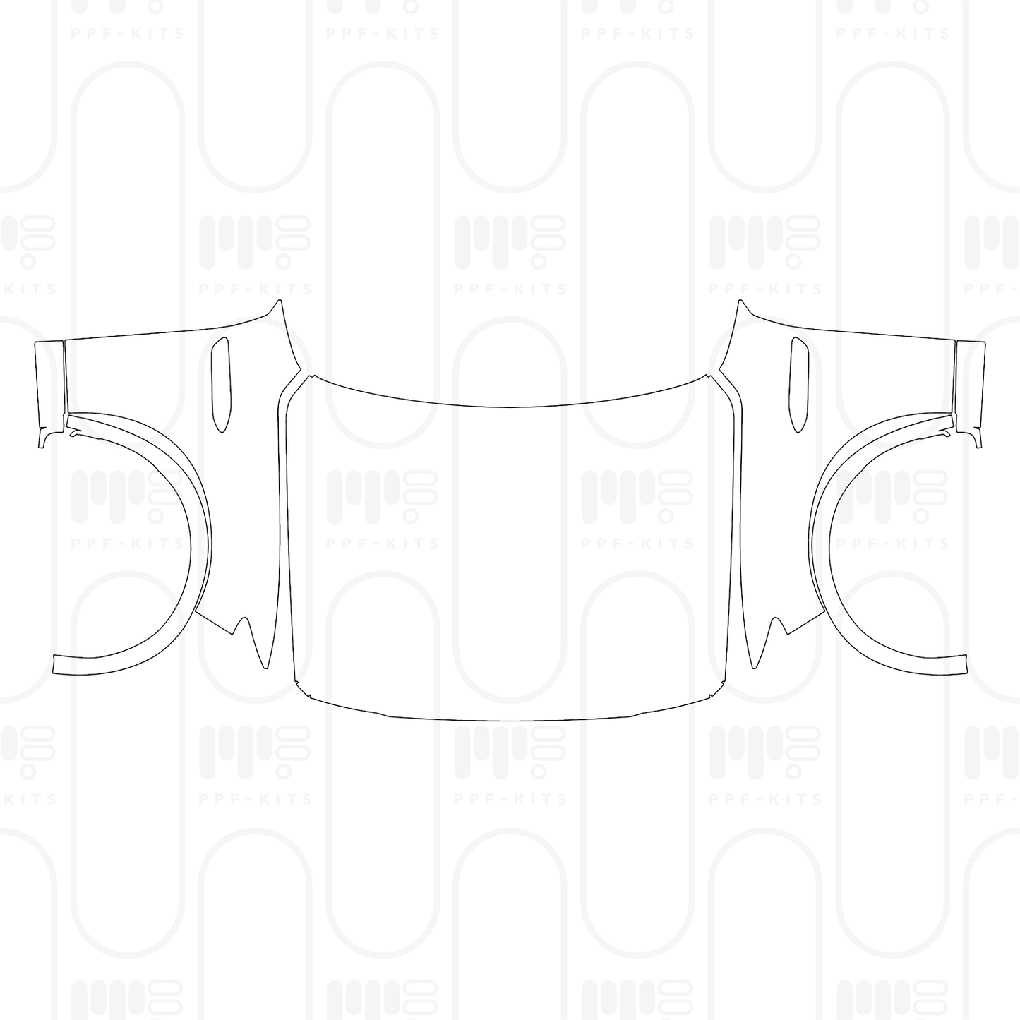 Voorgesneden PPF Mazda CX-80 (EU) Homura Plus 2024