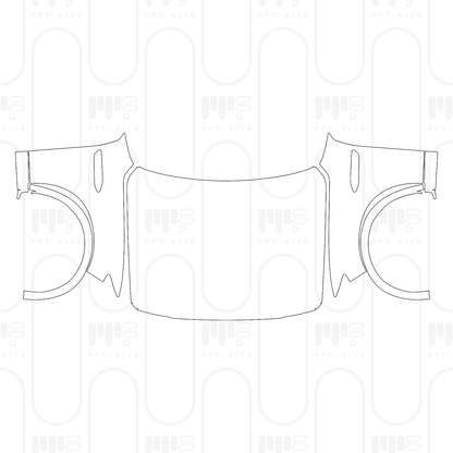 Voorgesneden PPF Mazda CX-80 (EU) Homura Plus 2024