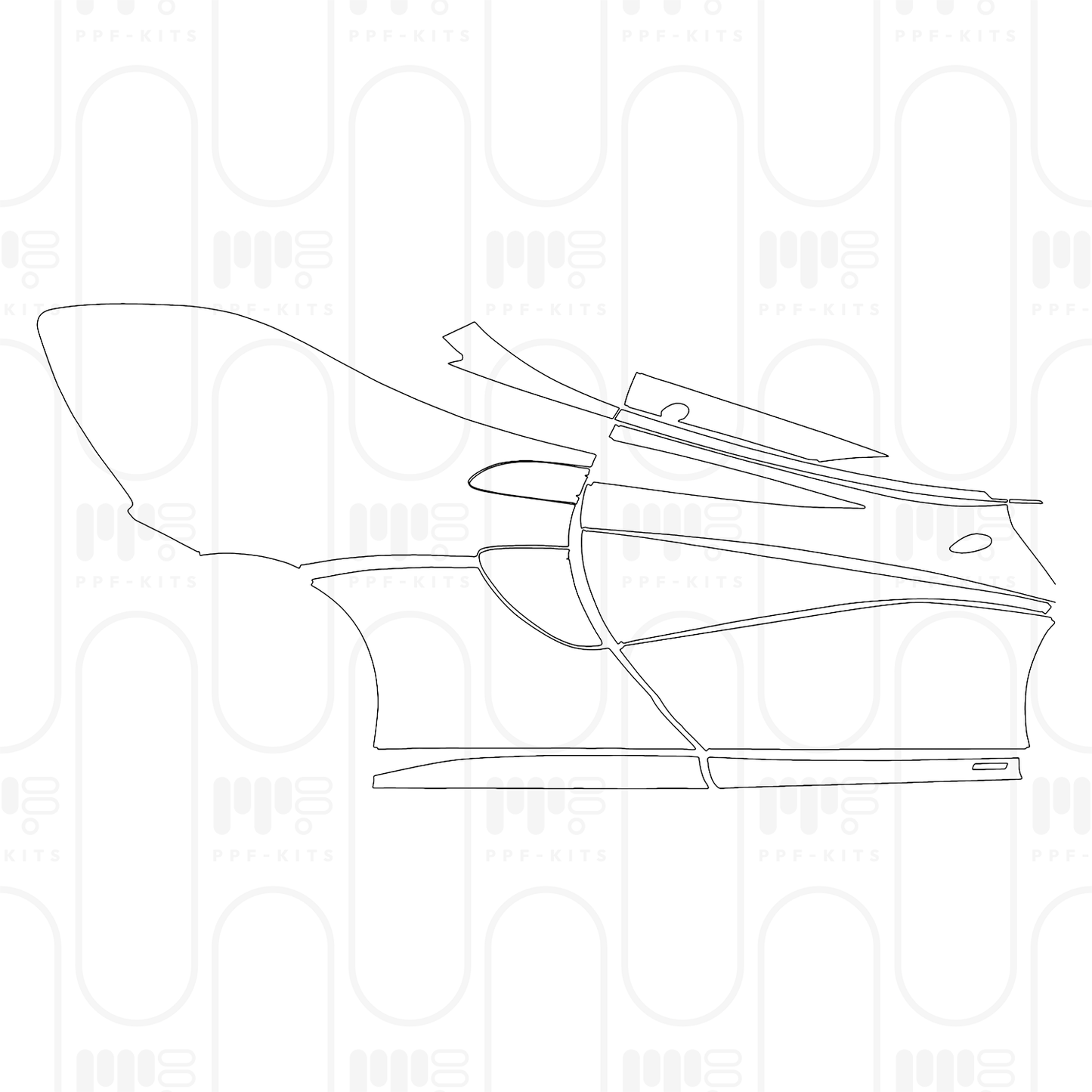 Voorgesneden PPF McLaren 570 570S Coupe 2024