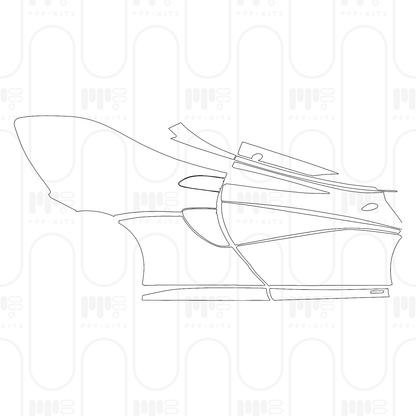Voorgesneden PPF McLaren 570 570S Coupe 2024