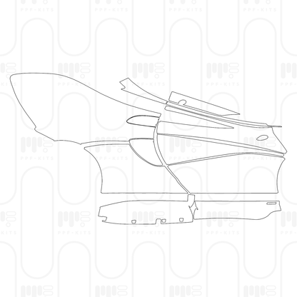 Voorgesneden PPF McLaren 570 570S Coupe 2024