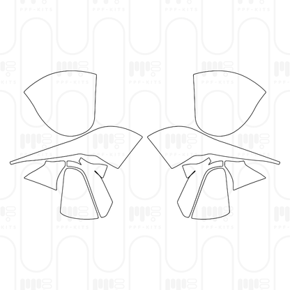 Voorgesneden PPF McLaren 570 570S Coupe 2024