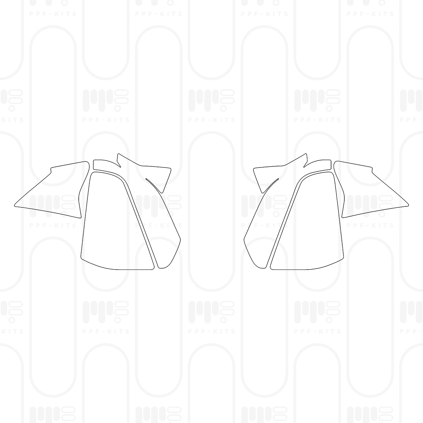 Voorgesneden PPF McLaren 620R 2024