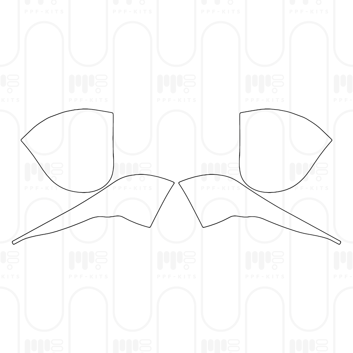 Voorgesneden PPF McLaren 620R 2024