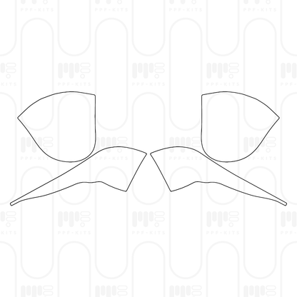 Voorgesneden PPF McLaren 620R 2024