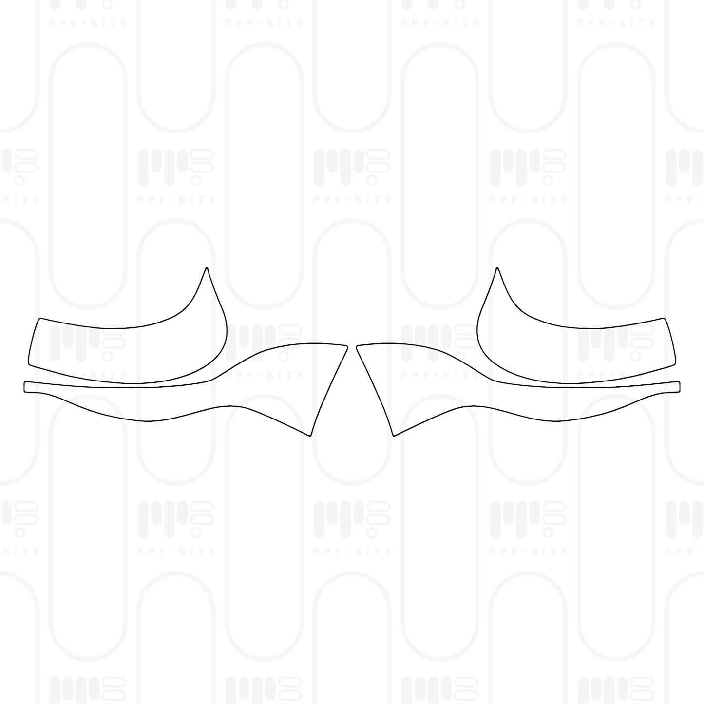 Voorgesneden PPF McLaren 620R 2024