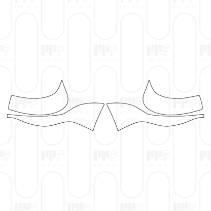 Voorgesneden PPF McLaren 620R 2024