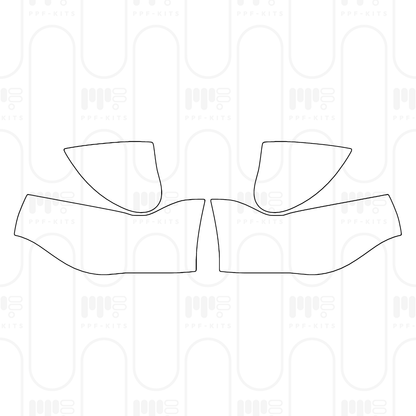 Voorgesneden PPF McLaren 620R 2024